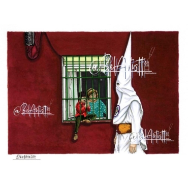 Nazareno de San Gonzalo en su barrio