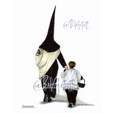 Nazareno del Cachorro con monaguillo