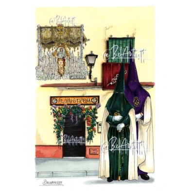 Lámina nazareno Esperanza de Triana - Hohenleiter Reloaded