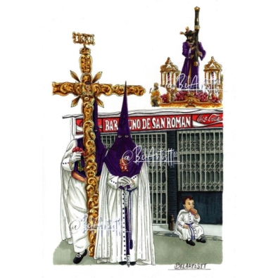 Lámina nazareno Los Gitanos - Hohenleiter Reloaded