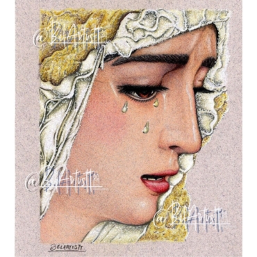 Nuestra tienda 21 Virgen de la Salud de San Gonzalo, primer plano, obra de Belartistt.